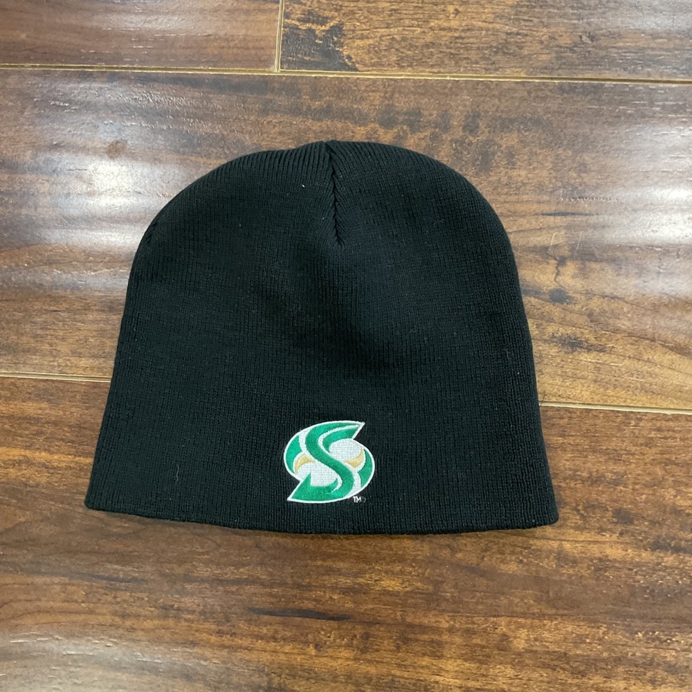LogoFit Sacramento Hornets Knit Beanie Hat Black OSFM Acrylic Skull Cap
